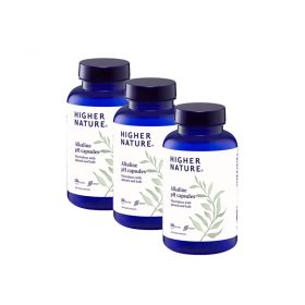 Higher Nature Alkaline pH capsules, three-pack discount offer