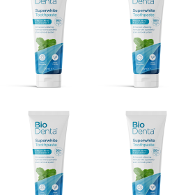 BioDenta - Superwhite Toothpaste 4 Pack