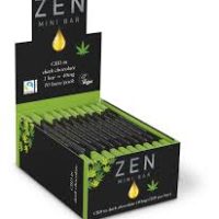CBD Dark Chocolate - Zen pack of 10 mini bars 400mg